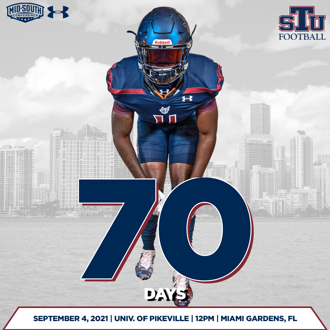 And the countdown begins 😼

#SetTheStandard // #STUFootball
