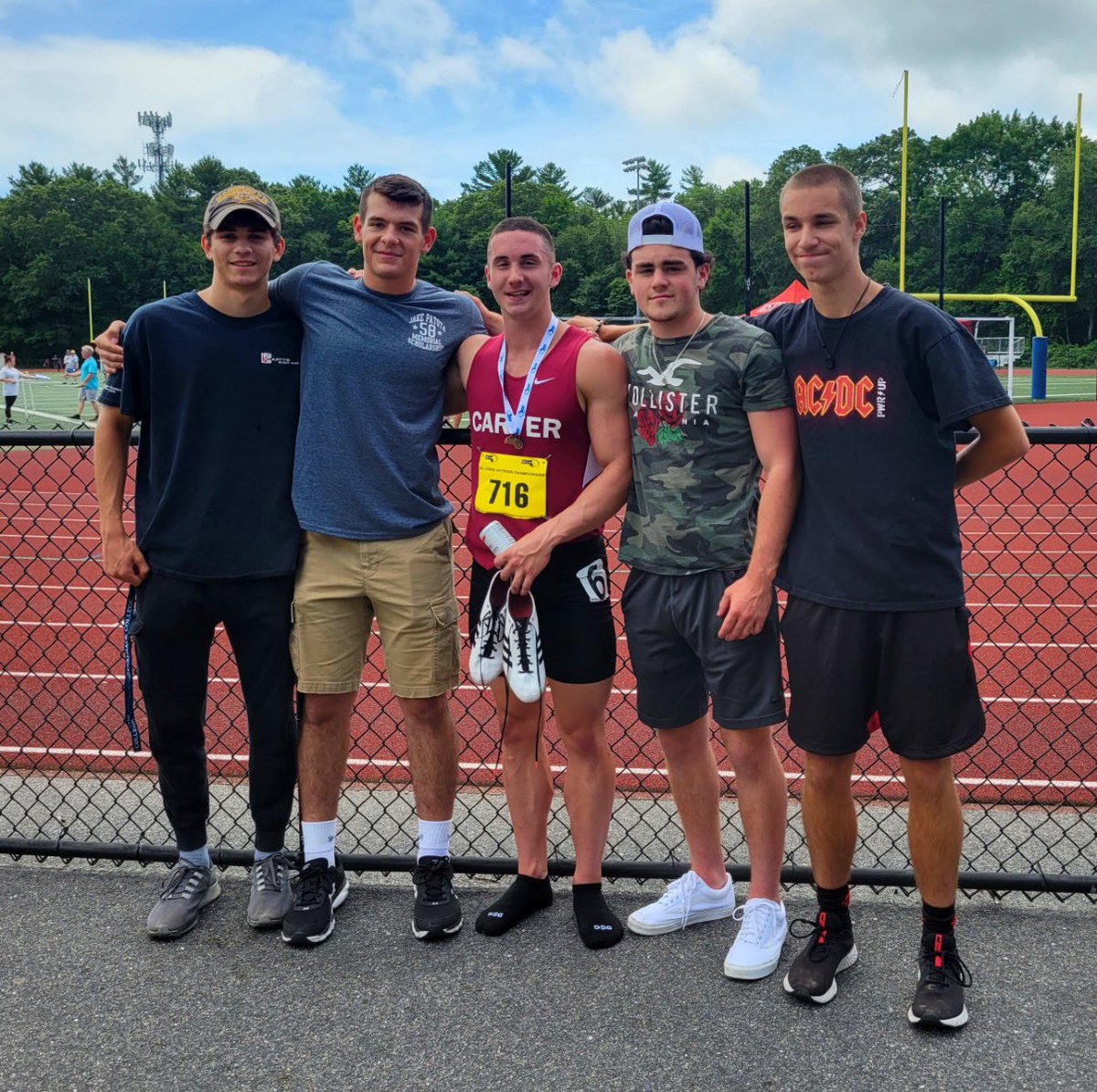 CHSTrack0's tweet photo. 3rd fastest in the state!! Congratulations to Zach Fisher -  placing 3rd for both the 100m and 200m at the All-State Championship! Way to end a great Senior Season! https://t.co/NCnmF0KcMZ