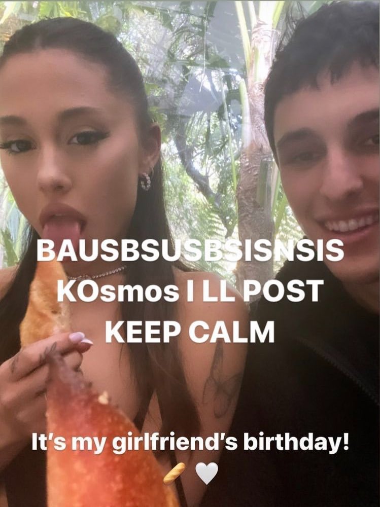AGrande_ARG's tweet photo. Dalton deseándole un feliz cumpleaños a su esposa vía Instagram Stories. 😭 https://t.co/gCxOaivVxF