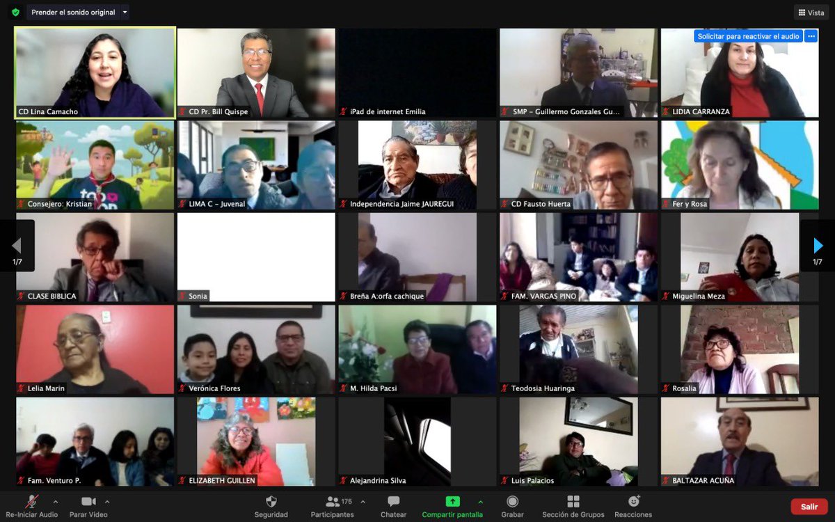 📍Con ceremonia bautismal, se inicia la semana de #Celebración por los #114Aniversario de la Iglesia #España - Lima 🇵🇪