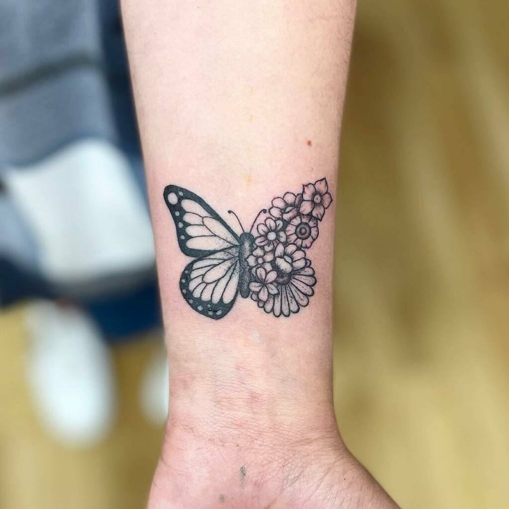 50 Butterfly Tattoos with Meanings  Body Art Guru
