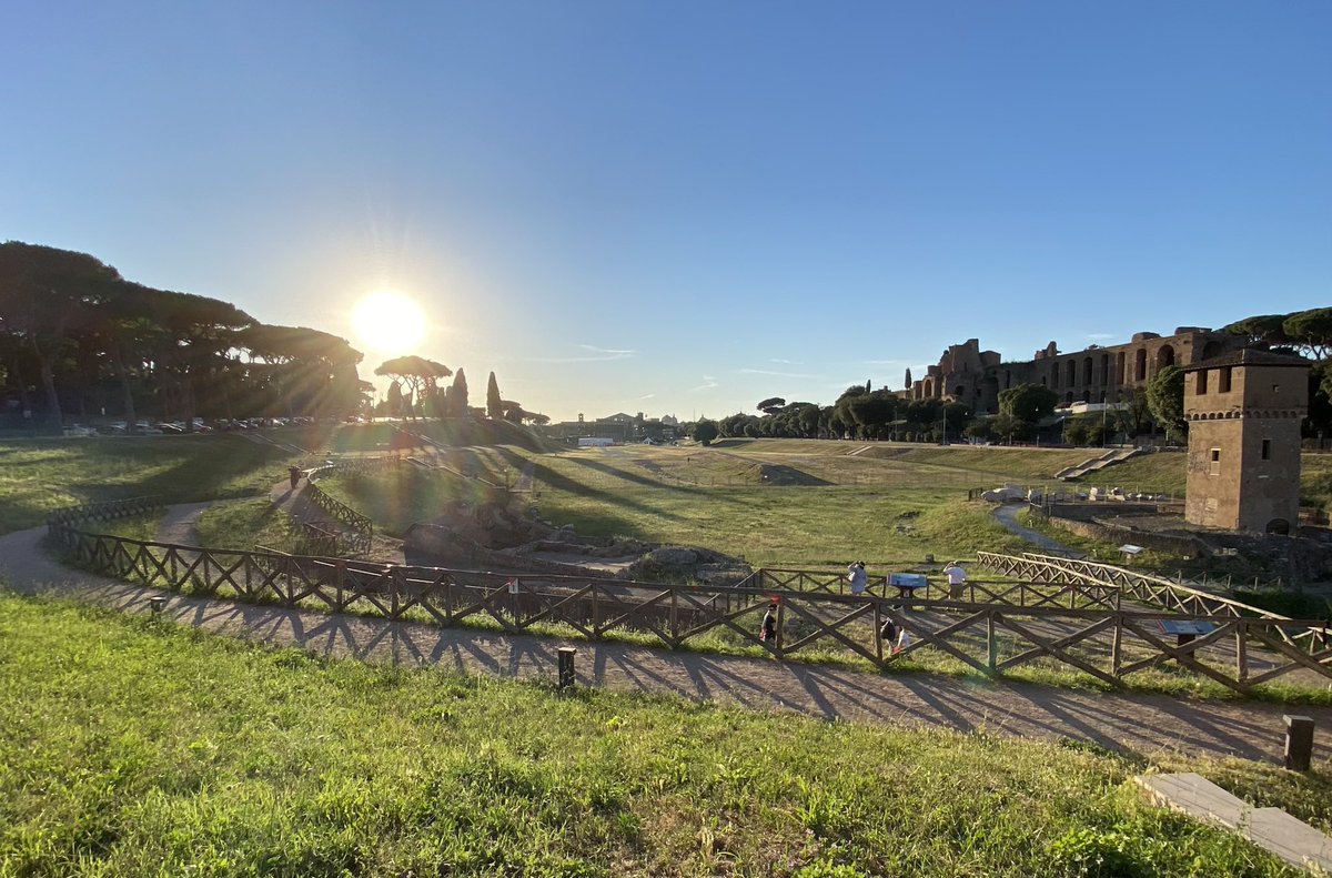 The Circus Maximus right now #Rome
