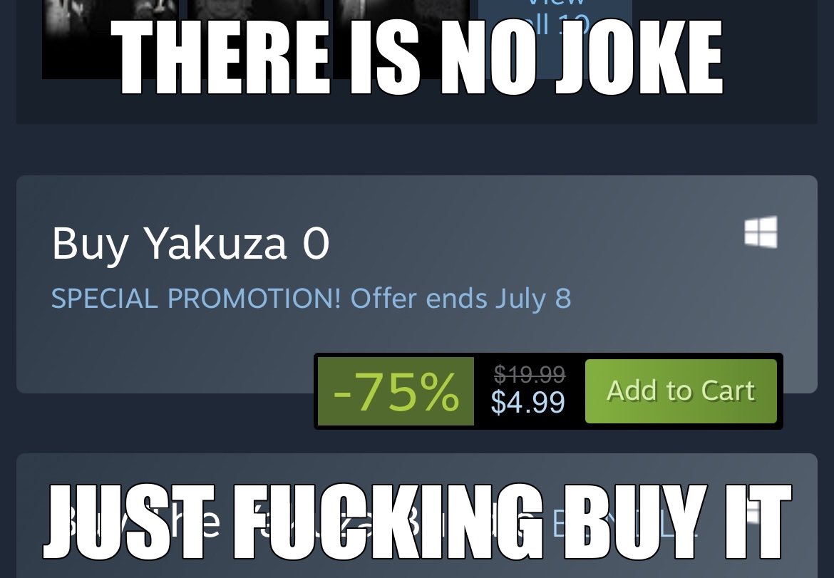 Out Of Context Yakuza (@oocryugagotoku) on Twitter photo 