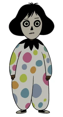 clownofthe_'s tweet photo. the clown of the day is sara from over the garden wall! https://t.co/7yMe6oBHbP