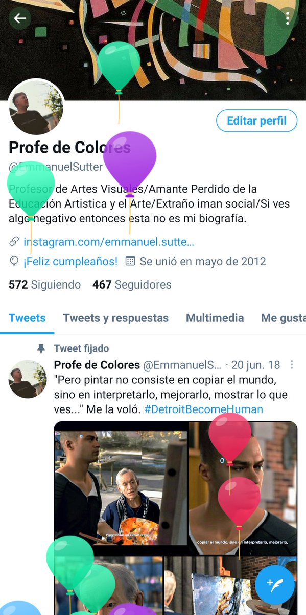 EmmanuelSutter's tweet photo. Hacer esto todos los años ya es casi como comer torta frita los días de lluvia. Gracias Twitter. https://t.co/ByKhLmf1Nc
