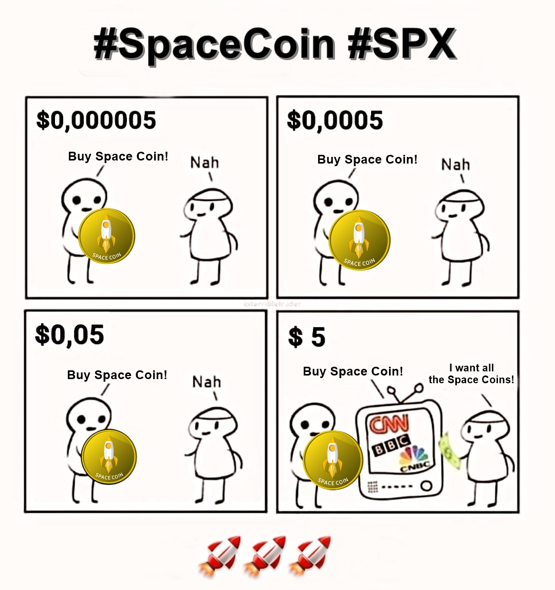 SpaceCoinSPX's tweet photo. The Sky is NOT the limit, heading for Space! #SpaceCoin #SPX #PancakeSwap #Binance #DogeCoin #Safemoon #Together https://t.co/XnVuJv7AZ0