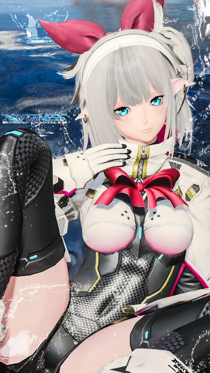 PSO2_UMR's tweet image. バルフロウ大瀑布に行ってきた🌟
今日は涼し気な場所にお出かけしてきました٩( ´,,•ω•,,｀ )۶💓💞
滝がいっぱいでとってもステキな場所です✧٩(๑❛ω❛๑)🌟
水着じゃないとズブ濡れになっちゃいますね(๑′ฅฅ‵๑)🎵
涼んでるイメージで撮ってみました💗
明日は日曜日🌟明日はどこに行こうかな(灬ԾٮԾ灬)🎵