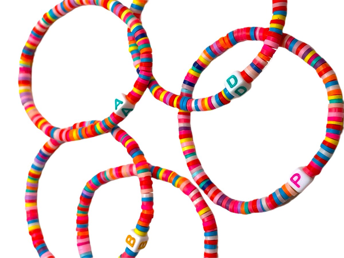 Beaded letter bracelets and jewellery at the Beadoir shop #GreenwichMarket Make your own #namebracelets with our beads or buy ready made #beads #namebeads #letterbeads #beadshop #london #staycation #holiday #vibes