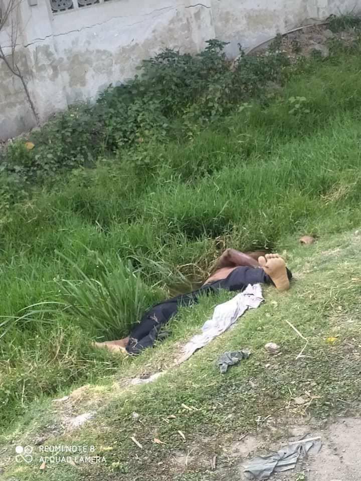 An unidentified dead body was discovered in front of a church on 54 103*104 Road, Mandalay, with bruises and injuries all over the body. #GenocidalMilitary #June26Coup #WhatsHappeningInMyanmar