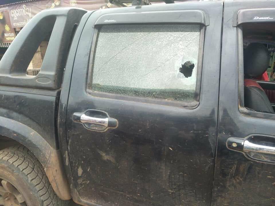 _sumyatlay's tweet photo. A civilian was shot and killed in Nawpin market, NaungPein village, Kyaukme, Northern Shan State. #GenocidalMilitary #June26Coup #WhatsHappeningInMyanmar https://t.co/beeXtbhGsx