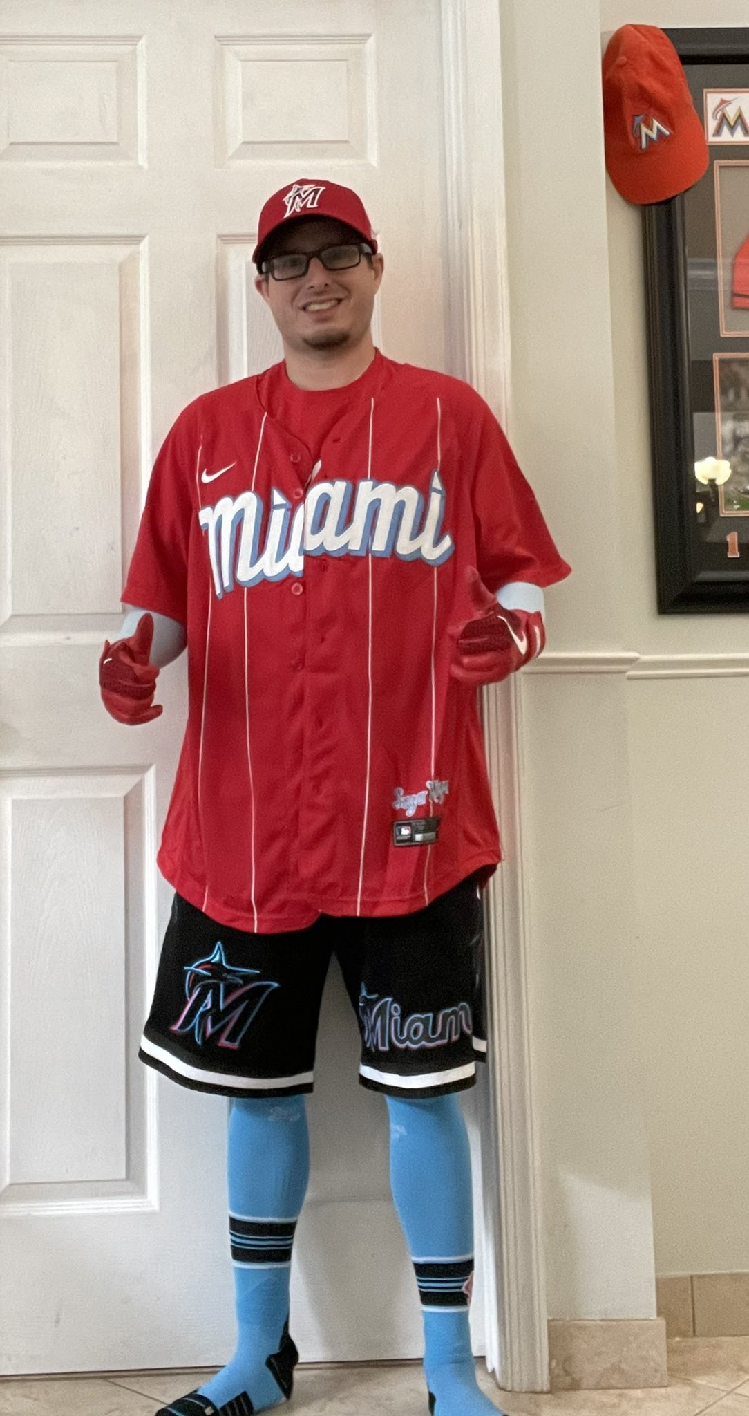 LOUD MARLINS FAN aka “LMF” on Twitter "Todays outfit consists of the Fourth Of July Weekend