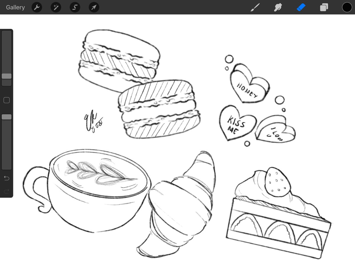 making barista albedo an excuse to practice drawing food fhjshdjsjs 