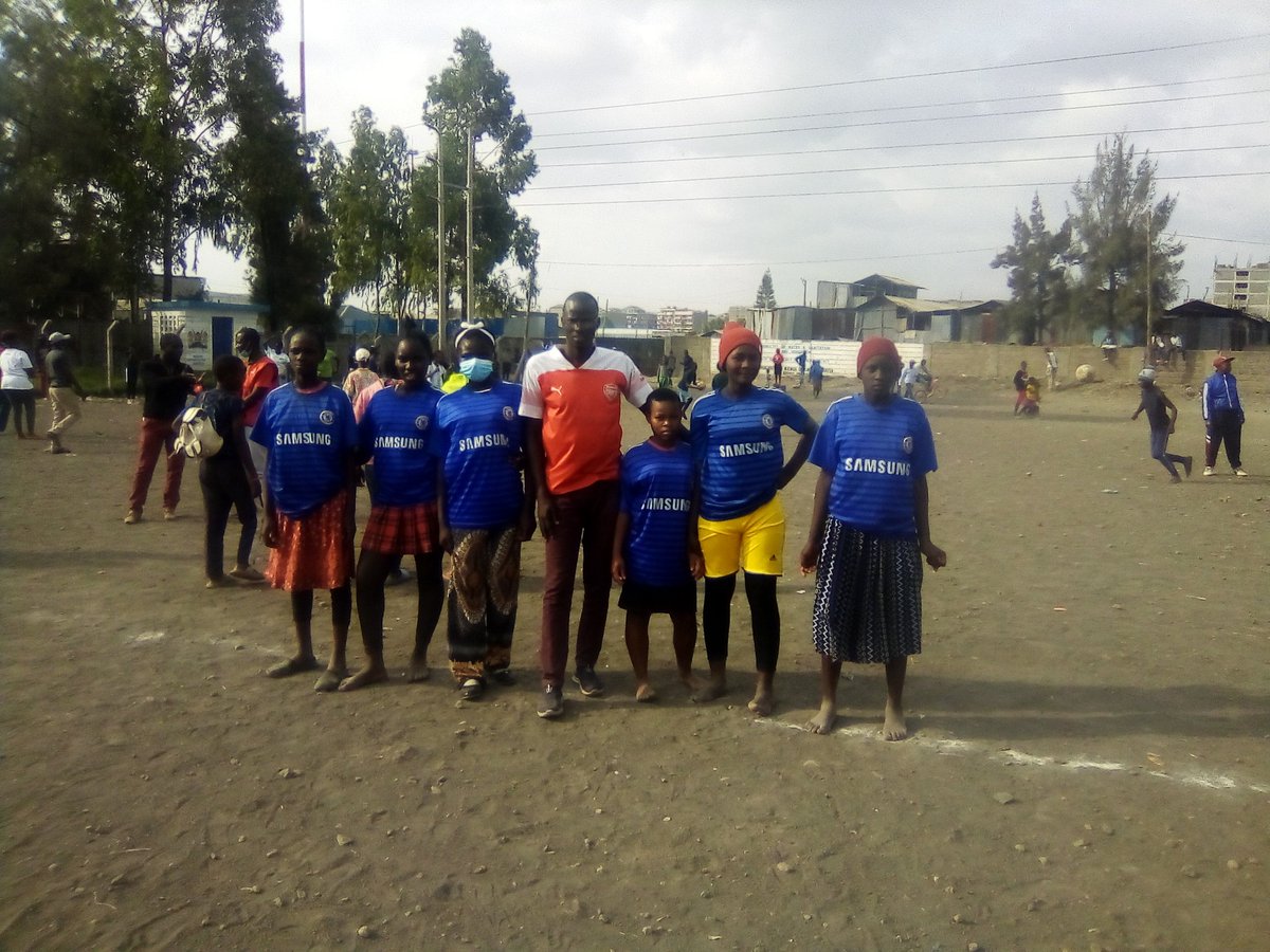 Nice and young talented girls after a volleyball game at kwa njenga grounds if you appreciate young girls talent like and comment....