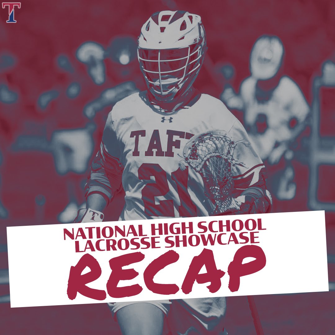 TaftBVLax's tweet photo. Awesome few days for our guys competing at @NHSLS2021! Despite a narrow loss to #CalvertHall, we finished with good team wins over #Gilman, #NewTrier, #Haverford, and #MalvernPrep!

🎯 Peter Moynihan ‘23 named to the All-Tournament team!

#ExpectNothing x #EarnEverything 

🦏🔴🥍 https://t.co/yomcpmXkR7