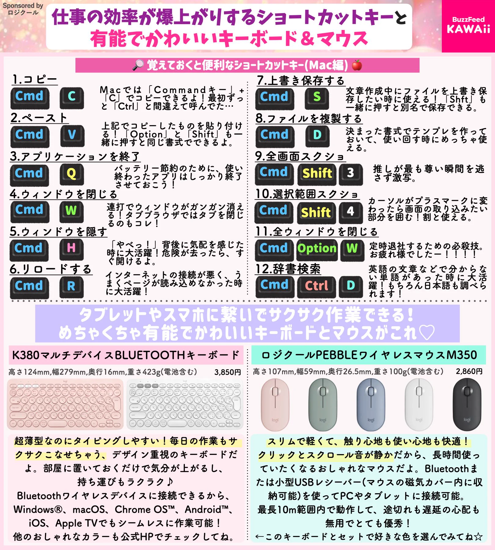 覚えておいて損なし！使いこなせると便利なショートカットキーのまとめ！