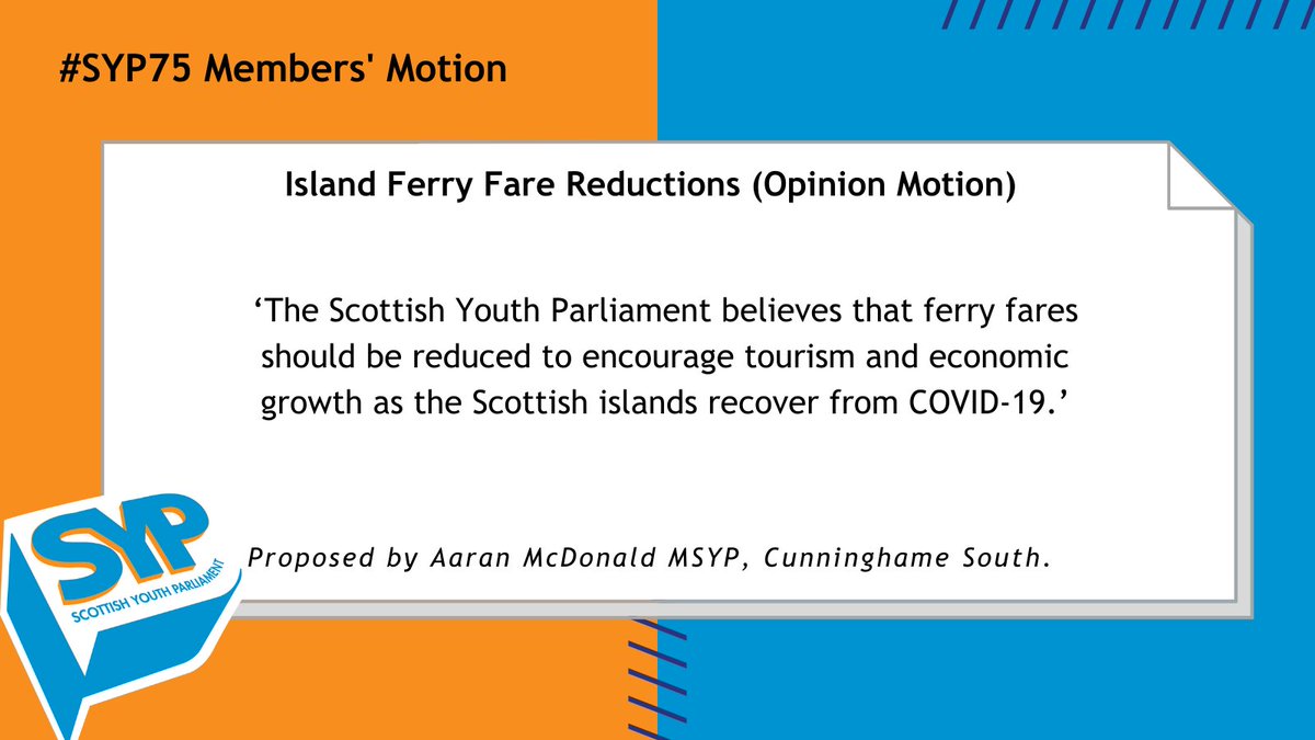 Shout out to @MSYPAaran for proposing such an important motion for ...