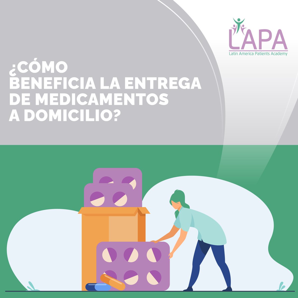 AcademyLapa's tweet photo. Entregar medicamentos a domicilio permite educar al paciente y cuidador en tiempo real.
Conoce más: https://t.co/kHzGuUET32
#SaludVirtual https://t.co/pJTWstFz9A