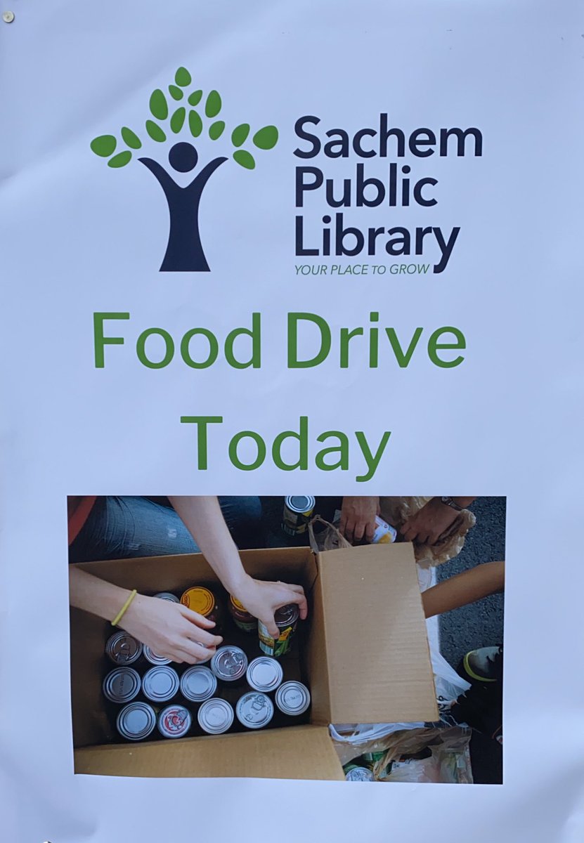 Bring food to donate to our food drive while you and your family sign up for summer reading program. <a href="/sachemlibrary/">Sachem Library</a> <a href="/SachemPTA/">Sachem PTA Council</a> <a href="/SachemSchools/">Sachem Schools</a>