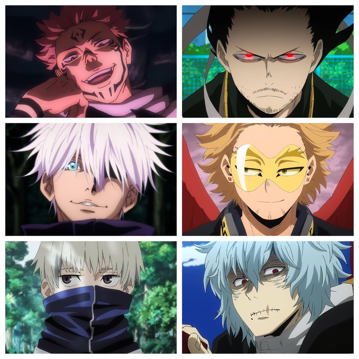 10 pairs of Bleach and Jujutsu Kaisen characters who have the same voice  actor