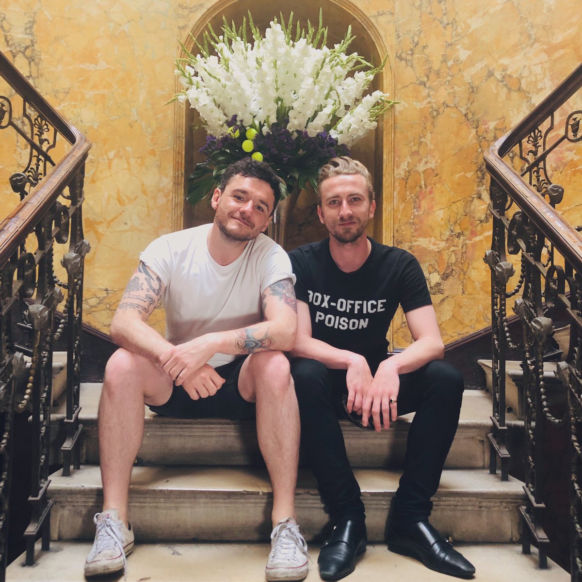 ryanjohnbutcher's tweet photo. also, just looking forward slash reminiscing over these pictures from the #PridePowerList brunch in 2019 and honestly who gave us the right to serve this hard??? https://t.co/o0TZiKeRnB