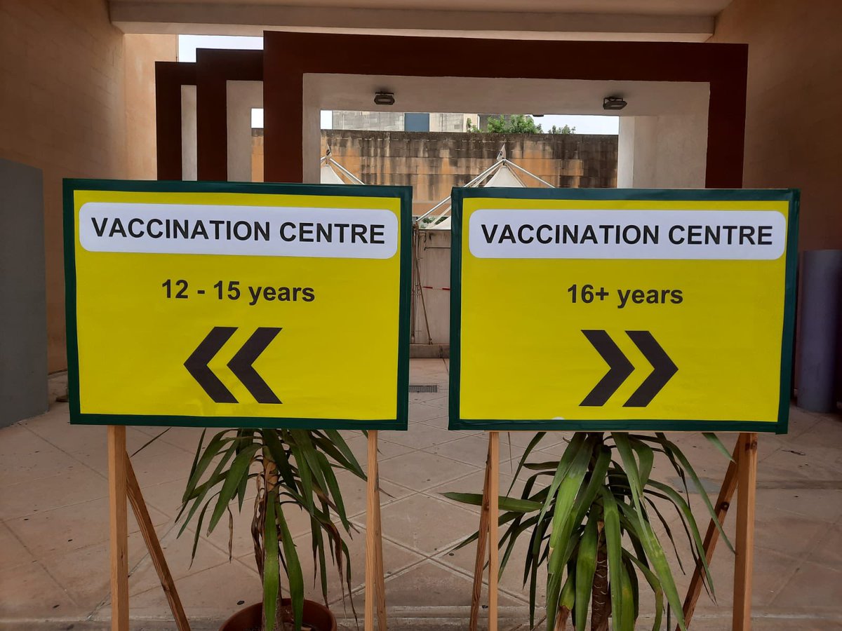 Sagius71's tweet photo. We’re set to go.....
#CovidVaccine #malta @chrisfearne https://t.co/QnotRbcWFk