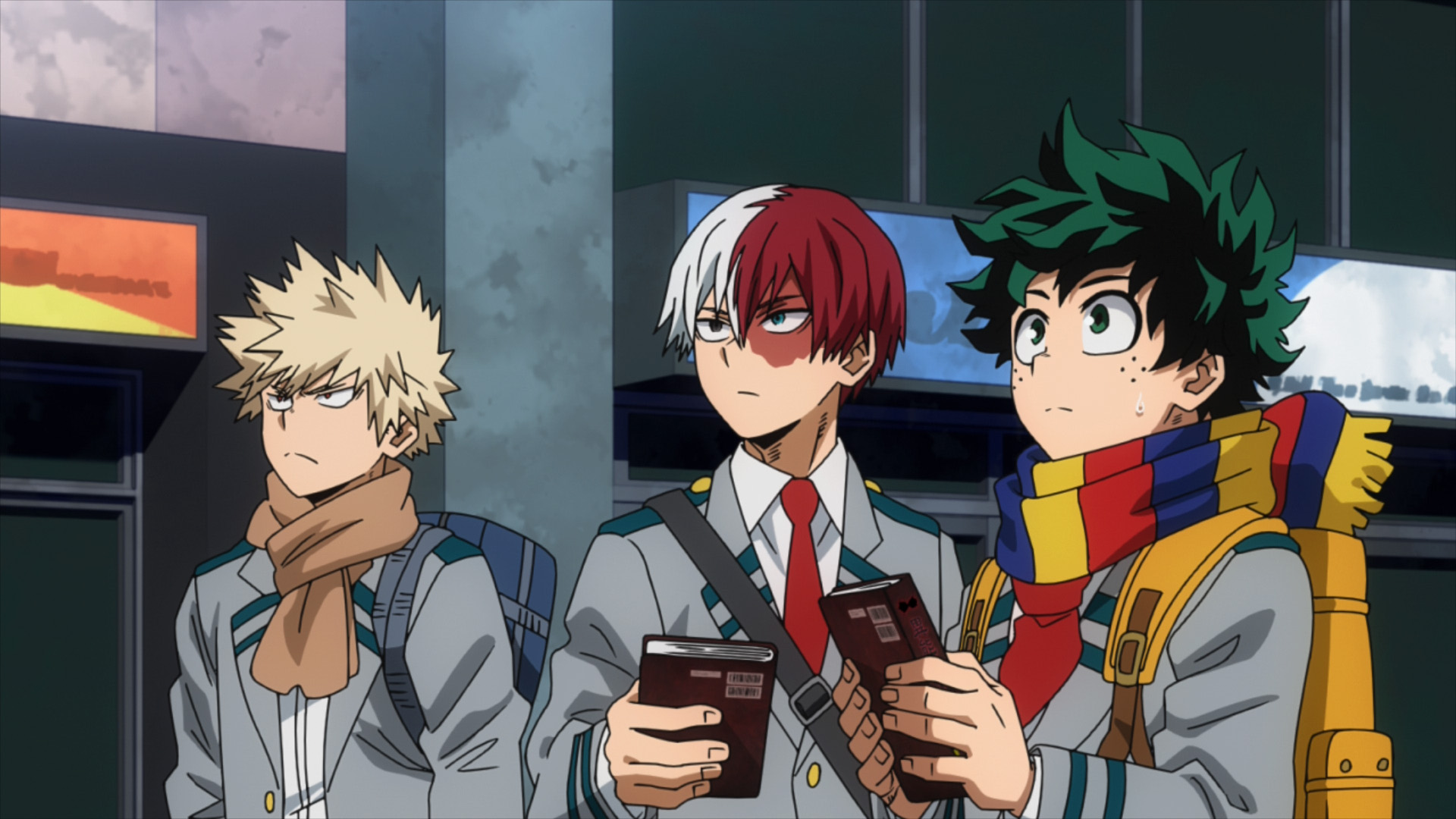 僕のヒーローアカデミア ヒロアカ アニメ公式 昨日放送の 僕のヒーローアカデミア 5期第2クール初回の第14話 通算102話 いざ エンデヴァー事務所 が読売テレビytvmydo で無料配信中 T Co Fqiic0kr7n Huluとamazonプライムビデオでも同じく