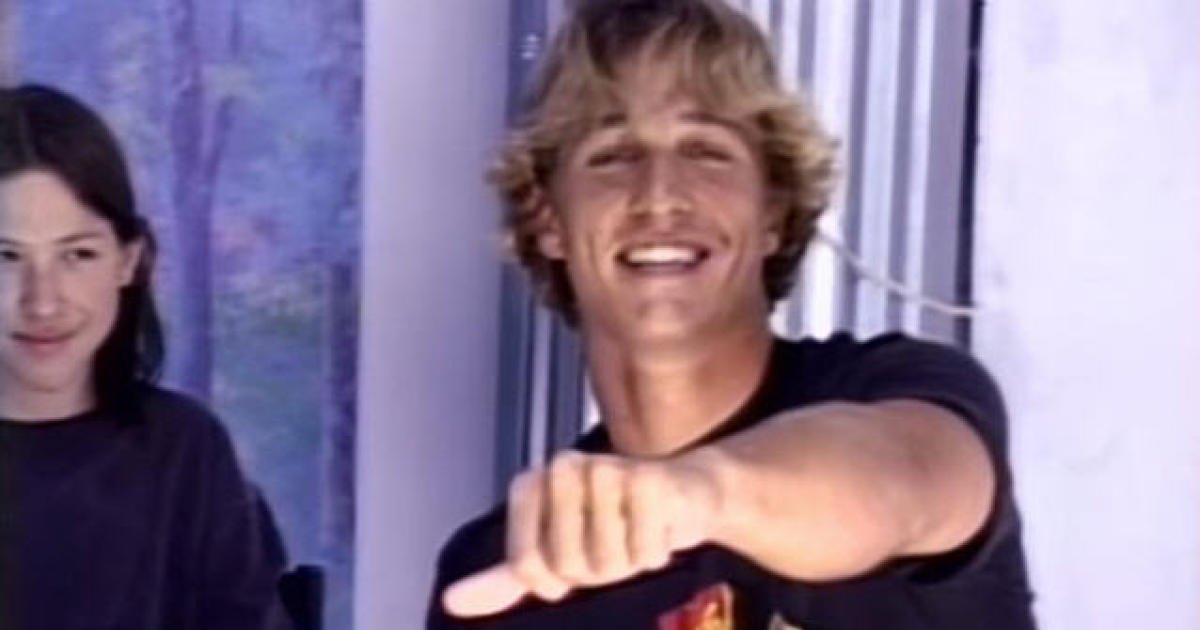 AlrightCast's tweet image. Have you watched Dazed &amp;amp; Confused recently? It’d be a lot cooler if you did…

Dazed is available to stream for free on Peacock 🦚 and for purchase on various platforms. 

Join us on July 2nd for our full breakdown of this iconic film!

(📷: Matthew’s screen test for Dazed)