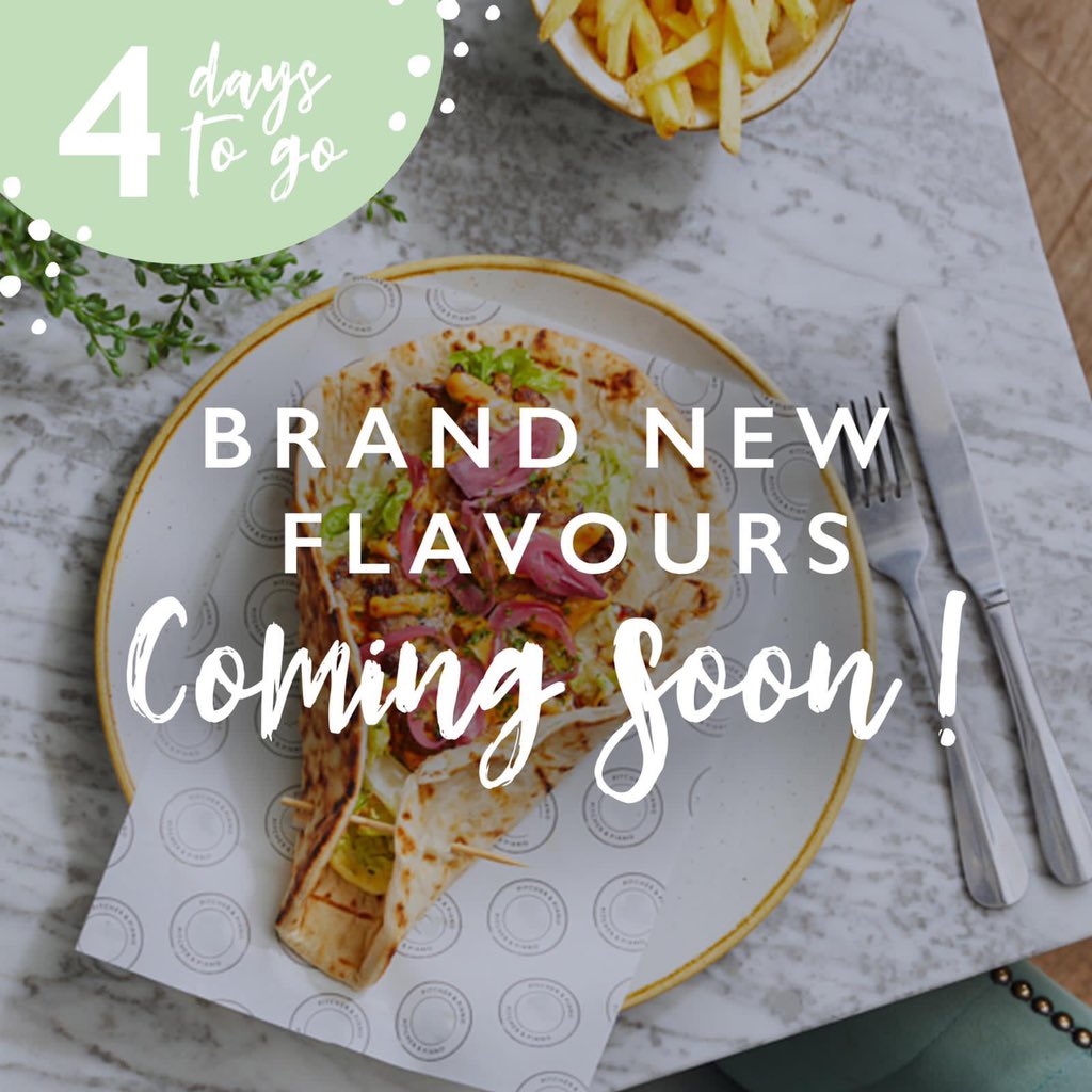The countdown begins! With just 4️⃣ days to go, what flavours would you like to see on our new menu?

#newmenu #eatfresh #eattasty