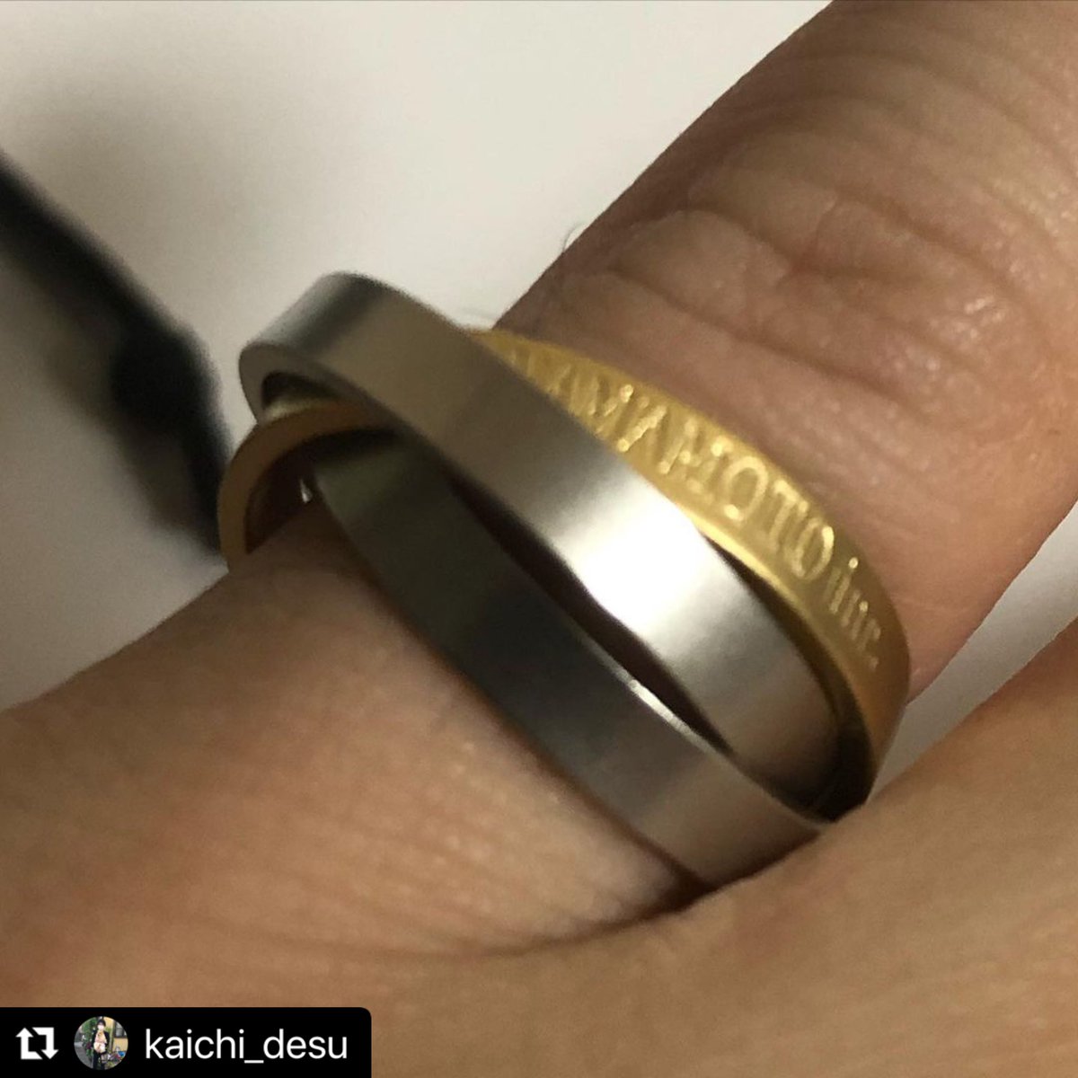 syte_etys's tweet photo. #Repost @kaichi_desu with @make_repost S'YTE
Brass Trinity Logo Pinkie Ring
リング2個目〜1個目よりだいぶ安い笑
コレクション増やしていきたい😍
#syte #syteyohjiyamamoto
#theshopyohjiyamamoto
#yohjiyamamoto
#yohjiyamamotopourhomme
#ys #ヨウジヤマモト #ring #pinkiering #trinityring https://t.co/v4TDvKAnyM