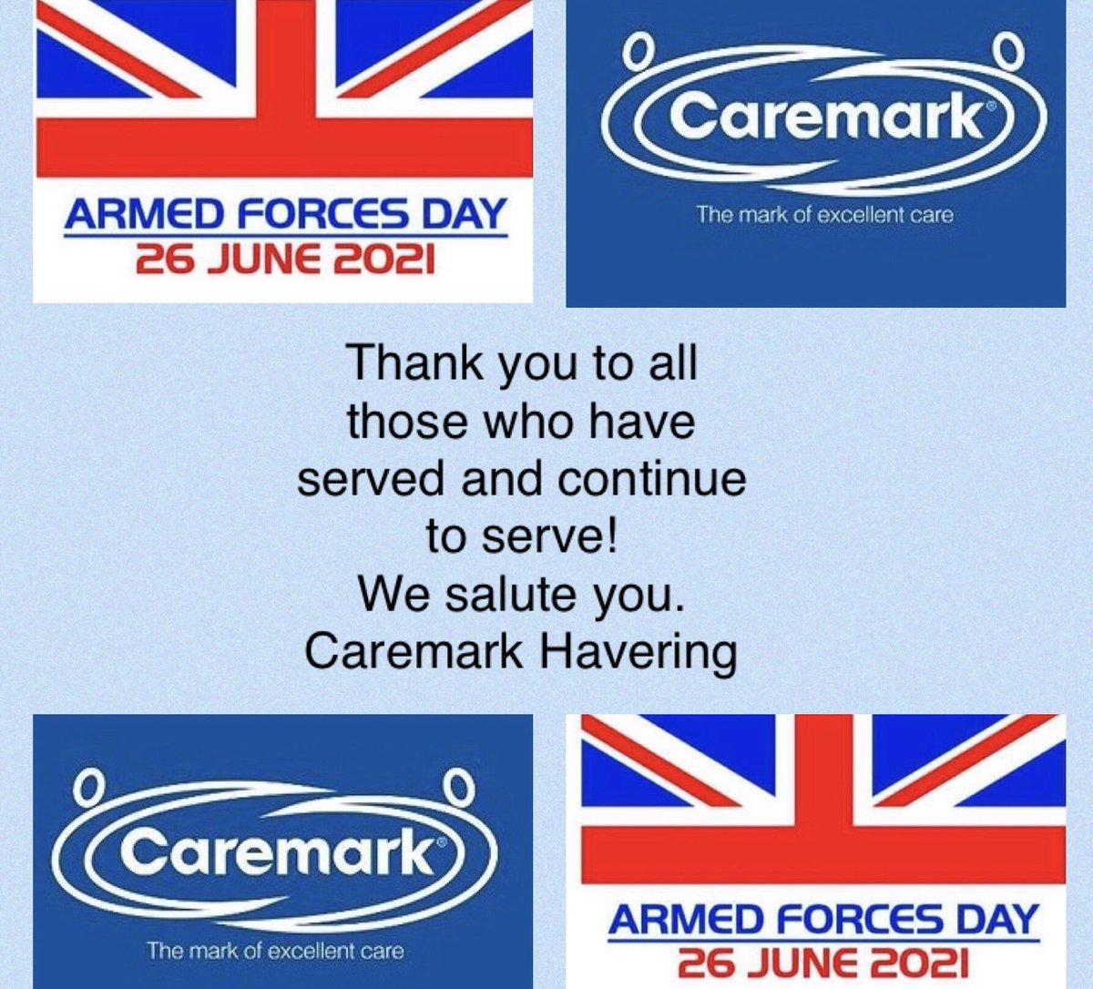 Thanking our armed forces for their service <a href="/ArmedForcesDay/">Armed Forces Day 🇬🇧</a> <a href="/HaveringCouncil/">HaveringCouncil</a> <a href="/MPSHavering/">Havering MPS</a> <a href="/hornchurchTT/">Hornchurch Town Team</a>