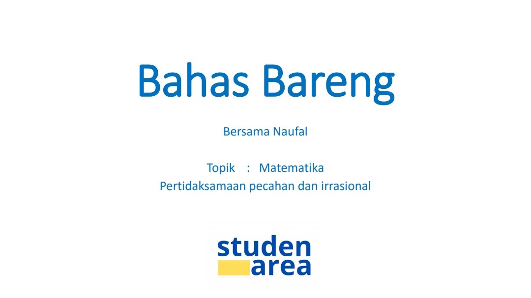 studenarea's tweet photo. Untuk yang ketinggalan #BahasBareng Matematika tadi, ini rangkumannya, ya. 🌟
Bisa tonton ulang juga di: https://t.co/W7N19DIDN9 https://t.co/DQzl2oQqvk
