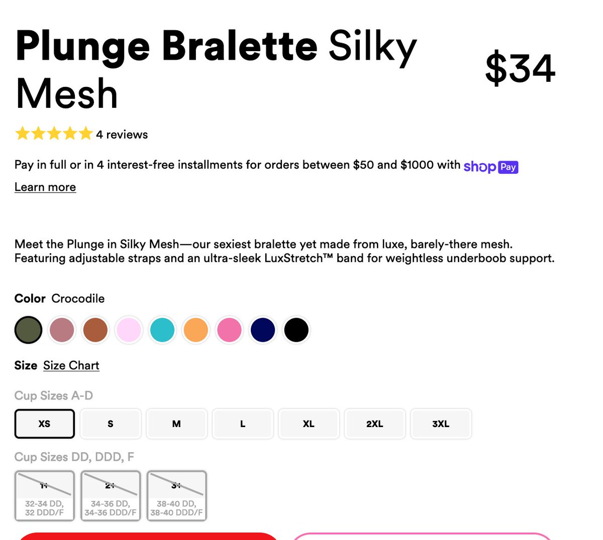 meggytheegg's tweet photo. @yourparade as a DDD i will never be fast enough to catch a drop of a color i want in my size 😢 https://t.co/ujhGvL2b58