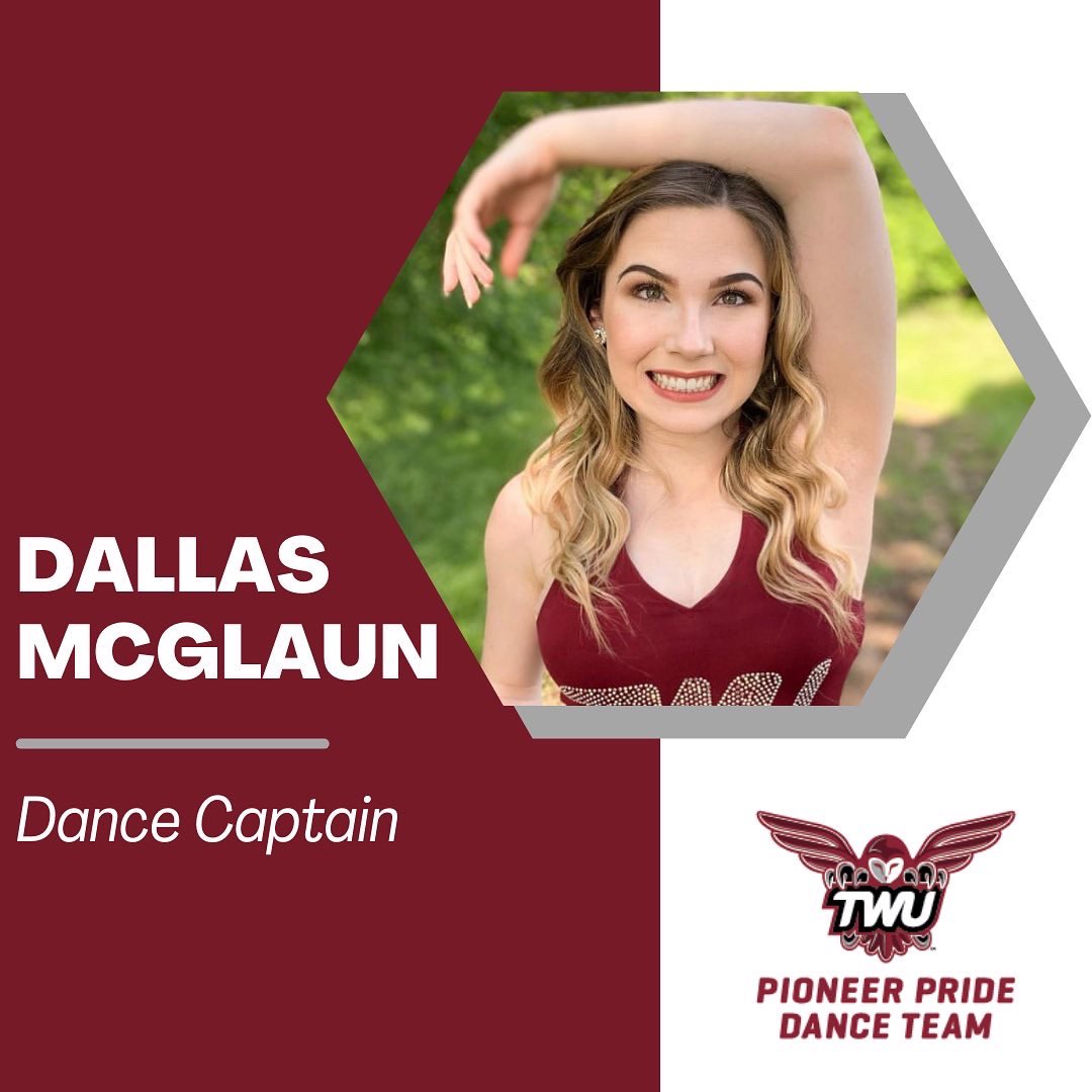 TWUPioneerPride's tweet photo. Please help us welcome our 21-22 Captains! Show them some love in the comments below! ❤️ #RVEF 

• Dallas McGlaun, Dance Captain
• Joelene Rosas, Dance Captain
• Mora Williams, Game Day Captain
• Deven Anderson, Nationals Captain https://t.co/qC0LIH4KLh