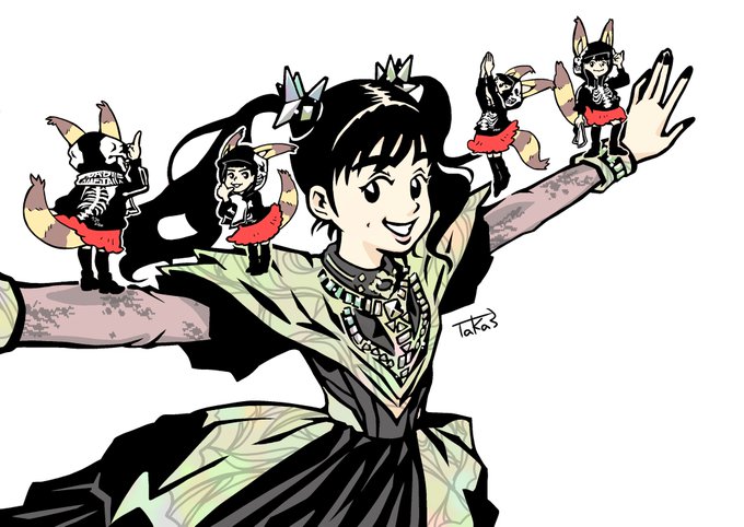 Babymetalのtwitterイラスト作品 Babymetalのtwitterイラスト作品