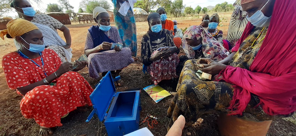 Women have limited access to funds, but formation of saving groups help them to get access to financial information, small saving opportunities and improved social capital. <a href="/USEmbassyKenya/">U.S. Embassy Nairobi</a>