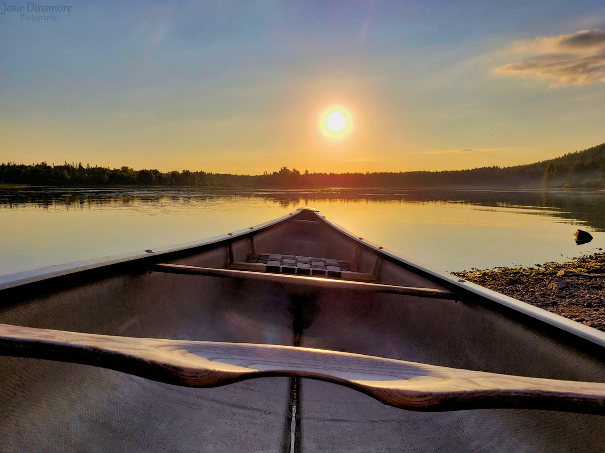 Josie_Dinsmore's tweet photo. Happy #NationalCanoeDay! I love going for a paddle along a calm quiet lake, and ending the day with a beautiful sunset!
📍 Moore Lake at Samuel de Champlain Provincial Park.
#CanoeView #canoe #sunset #beautiful #ontarioparks https://t.co/rOrmzJQLGh