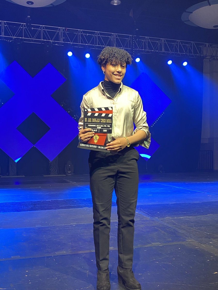 So incredibly proud of this kid! 5th place at <a href="/nationalbeta/">National Beta</a> National Convention for Solo, Duo, Trio!!!! <a href="/GooseCreekHigh/">GCHS</a> <a href="/GooseCreekBeta/">Goose Creek Beta</a> <a href="/bcsdschools/">BCSD Schools</a> #betacon21 #gatorpride