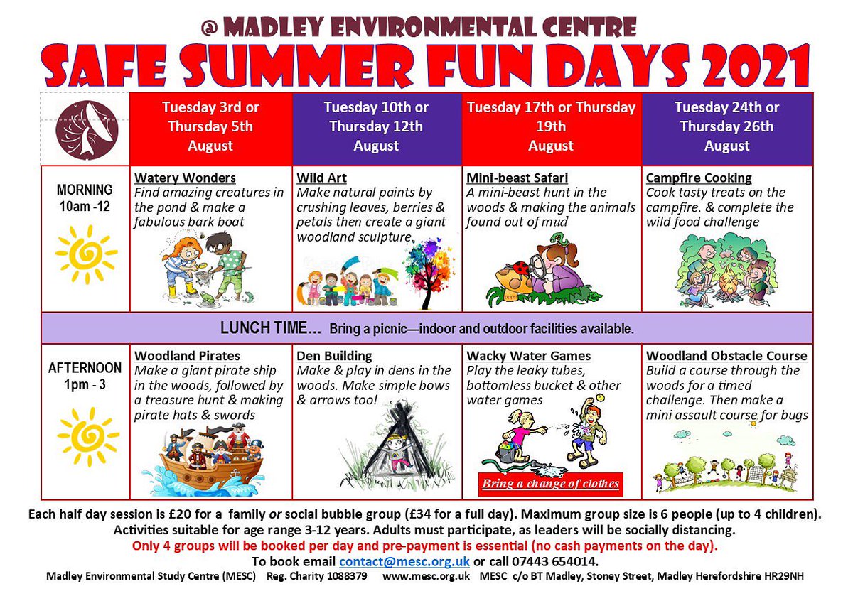 Some days already full!!