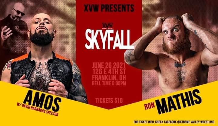 TONIGHT!!! <a href="/darknessworldw1/">darknessworldwide</a>’s Amos w/ @DavidBSpector have a plan to take out the trash, in the form of wily ring veteran Ron Mathis. A nefarious plan to make <a href="/xvwohio/">XVW (Xtreme Valley Wrestling) - DAYTON DEBUT 7/6!</a>’s final event at the American Legion in Franklin, OH, notoriously infamous for all of eternity!!!