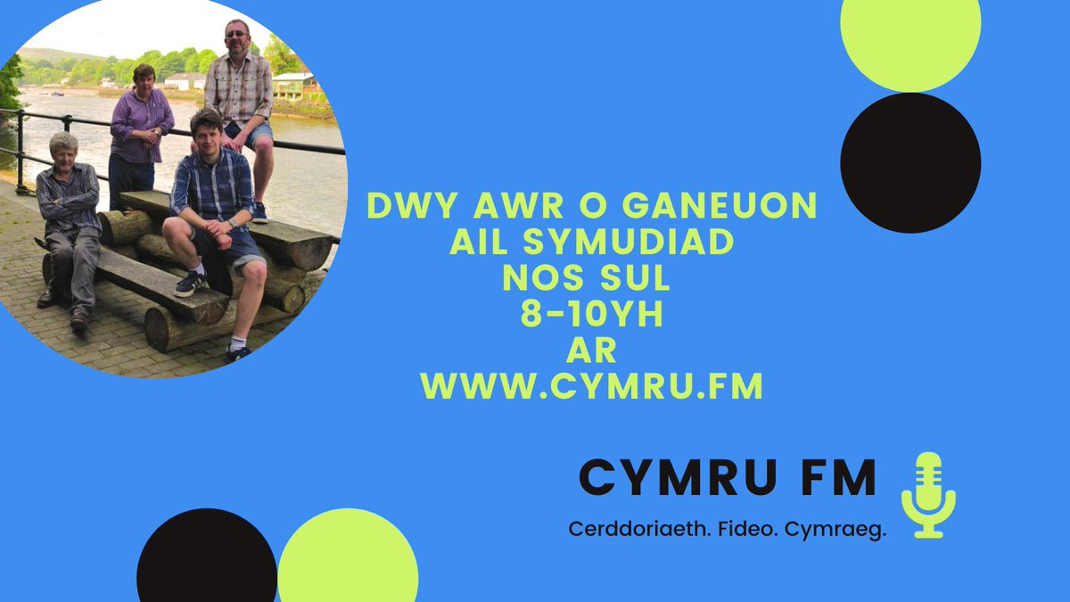 Roedd Wyn Fflach yn gefnogwr brwd o Cymru FM. Fel teyrnged i Wyn, fe fyddwn ni’n chwarae dwy awr o gerddoriaeth hen a newydd gan <a href="/AilSymudiadBand/">Ail Symudiad</a> nos Fory am 8.
Mae modd gwrando drwy fynd i cymru.fm 

Diolch am dy gyfeillgarwch Wyn💙