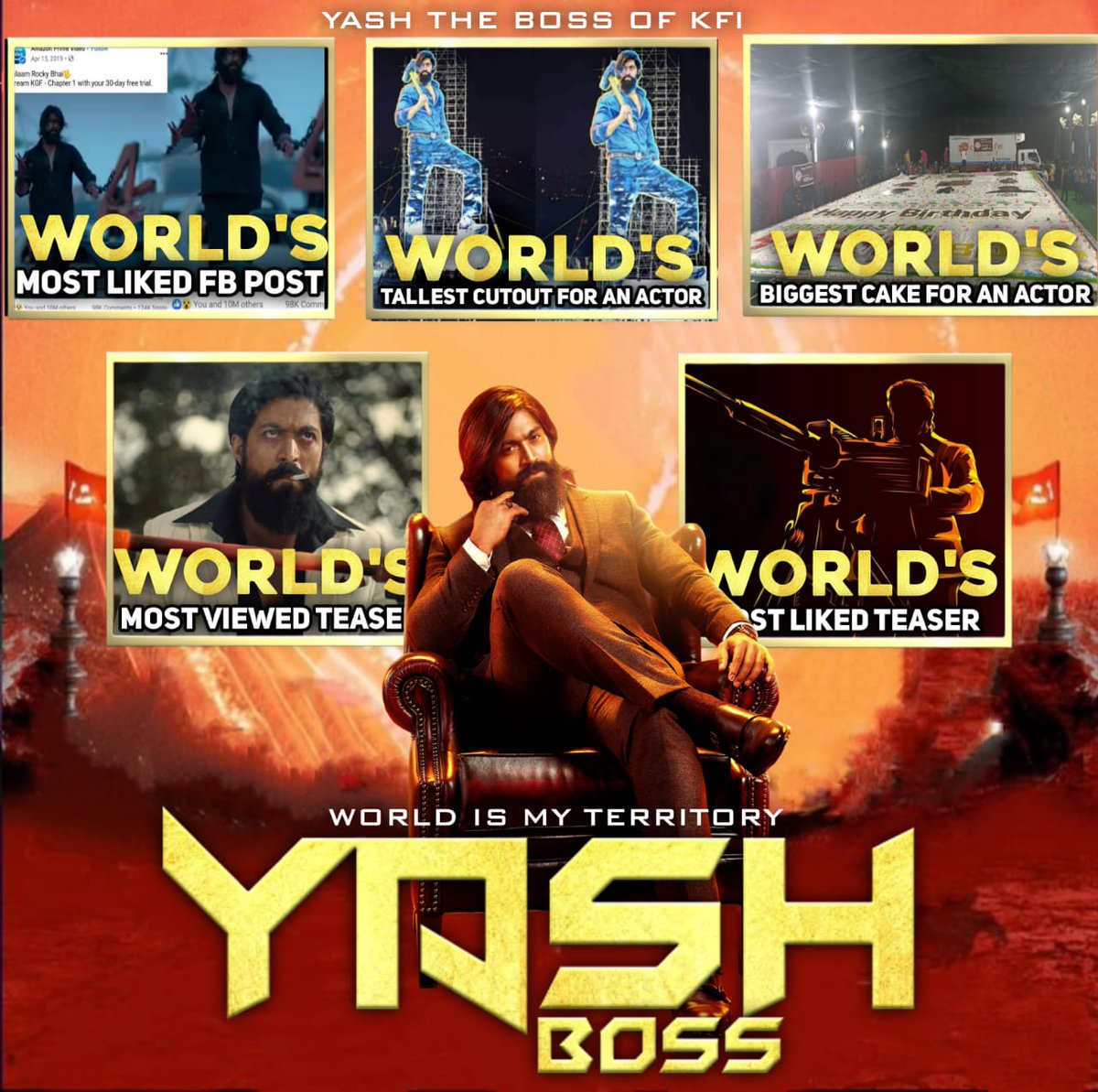 YASHONLYBOSS's tweet photo. @behindwoods @TheNameIsYash Boss You Are Blessed Actor To Our Indian Cinema Industry
Jai #YashBOSS
#KGFChapter2 #Yash #Rockingsuperstar #RockyBhai #YashBOSS #yashbossthereallifehero #KGFChapter1 #KGF2 https://t.co/16Qu4inFPO