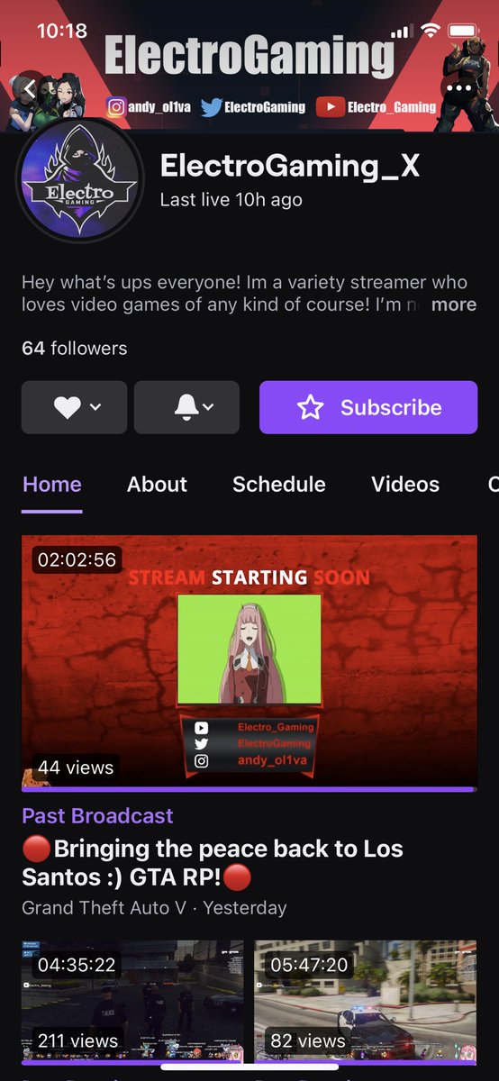 Electro25085587's tweet photo. I started to stream and well we are not affiliated within 3 days ❤️🔥 thank you so much everyone! It may not seem much but it is for me 😌 https://t.co/6t0ufTm6nH