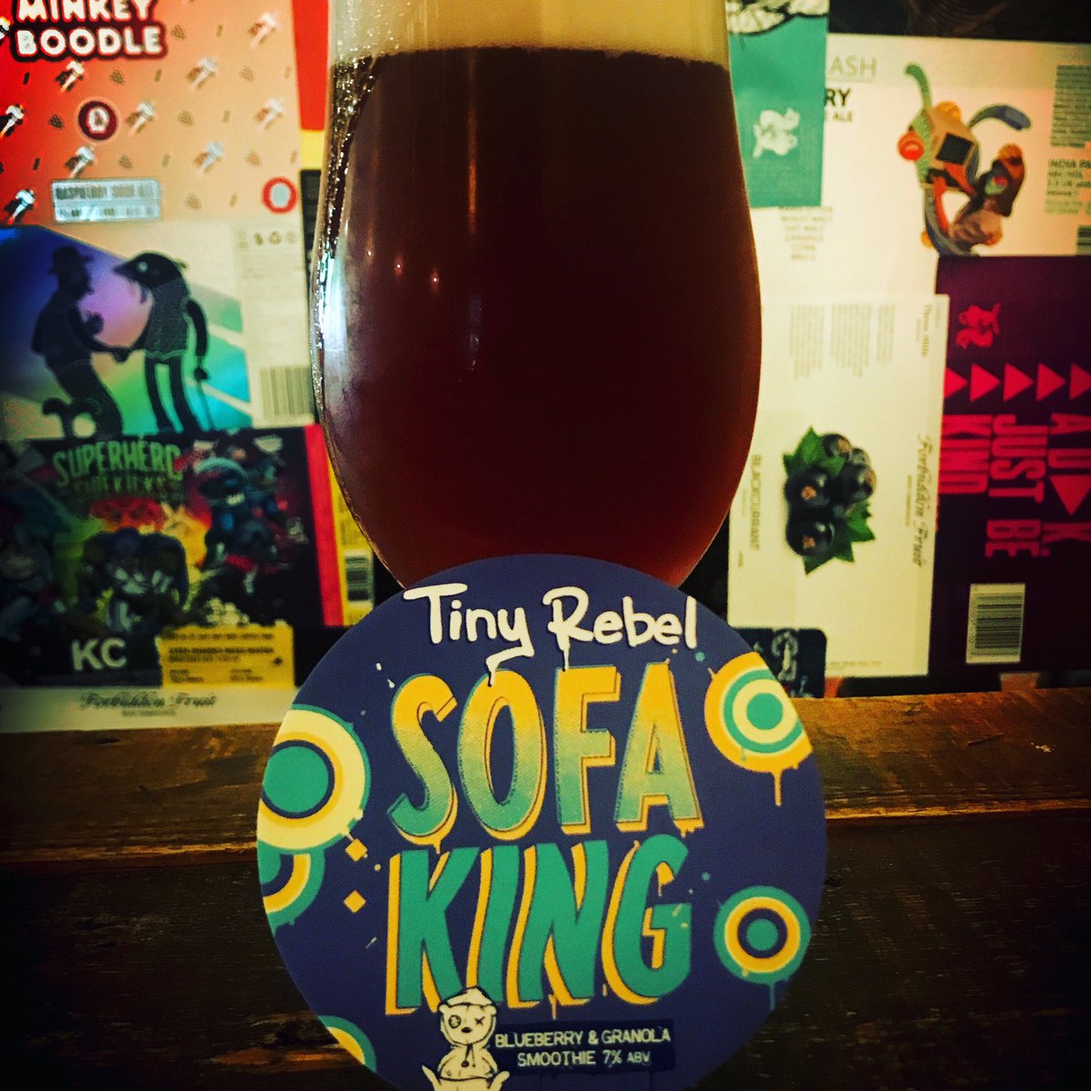 THE SOFA KING 👑 <a href="/JBChophouse/">John Bull ChopHouse</a> <a href="/tinyrebelbrewco/">Tiny Rebel</a>