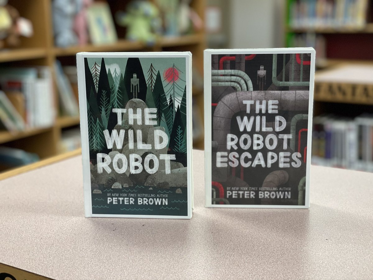 Where are our <a href="/MasonIBPYP/">Mason Ibpyp</a> Wild Robot groupies? Thanks to our friends <a href="/GrandviewPYP/">Grandview Hills</a> and @Library_GHE, you’ve got new copies on your shelves this fall! Be sure to check them out for the first time - or a re-read (or a re-re-re-read!!)! #storyofmason #1LISD <a href="/LeanderISD_Lib/">LeanderISD Libraries</a>