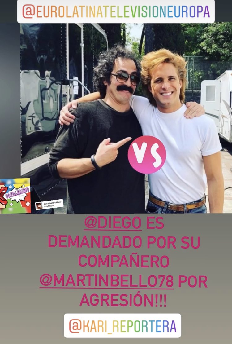 La serie de <a href="/LMXLM/">Luis Miguel</a> de nuevo en problemas, ahora es el actor Martin Bello quien enfrenta a <a href="/DiegoBoneta/">Diego Boneta</a> y <a href="/Kari_reportera/">Karina</a> nos cuenta a detalle lo que sucedió en esta pelea #diegoboneta #LuisMiguelLaSerie #latinosenMadrid #espectaculos #LuisMiguel