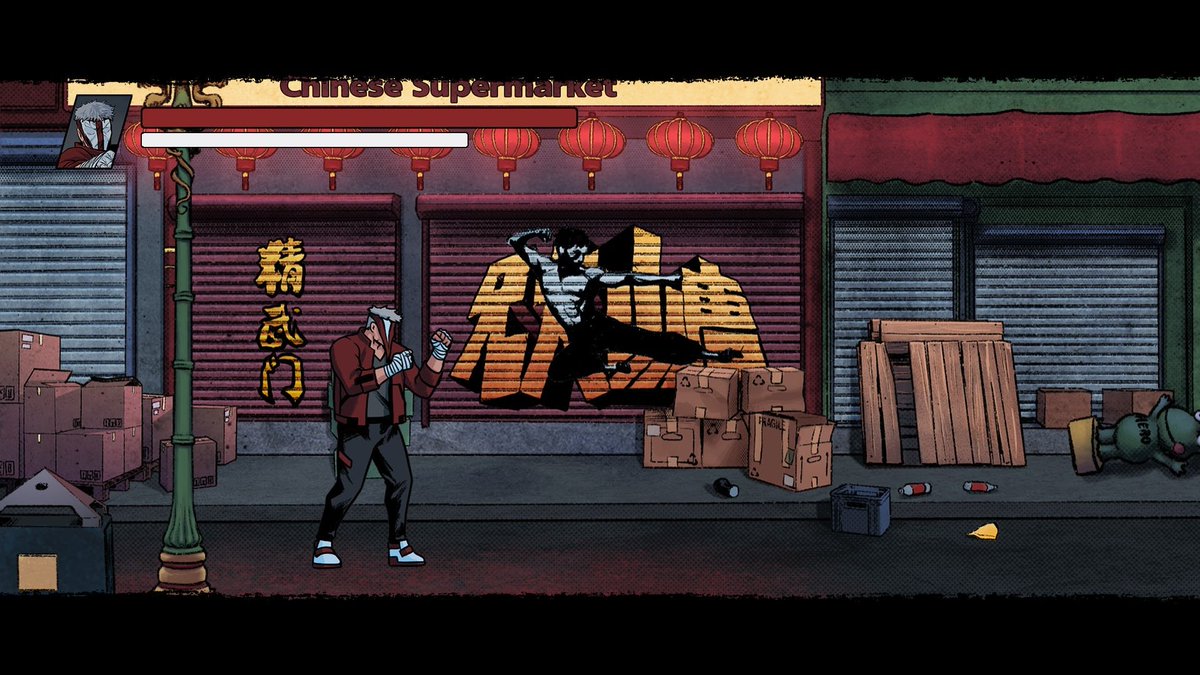 city_of_rampage's tweet photo. Hey! For those wondering, development is going well. Here is a little #screenshotsaturday post. Welcome to Chinatown of Rampage) https://t.co/d2CQ7IEG0F