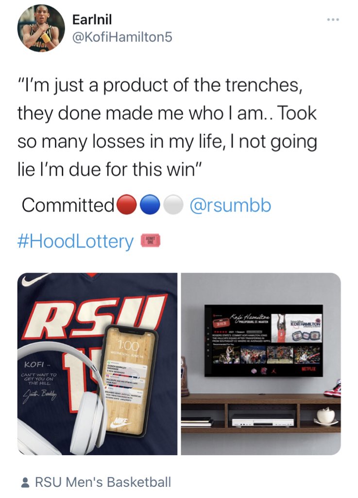 jpete23hoops's tweet photo. Congrats to our 2021 sophomores who are all set in their new programs. These 3 always went about their business in the right ways, went through the grind, and are ready to compete in their new chapters. 

Michael Wardy - EKU
Kofi Hamilton- Rogers State
Wil McCoy-Northeastern St https://t.co/O5L3VJv5Y6