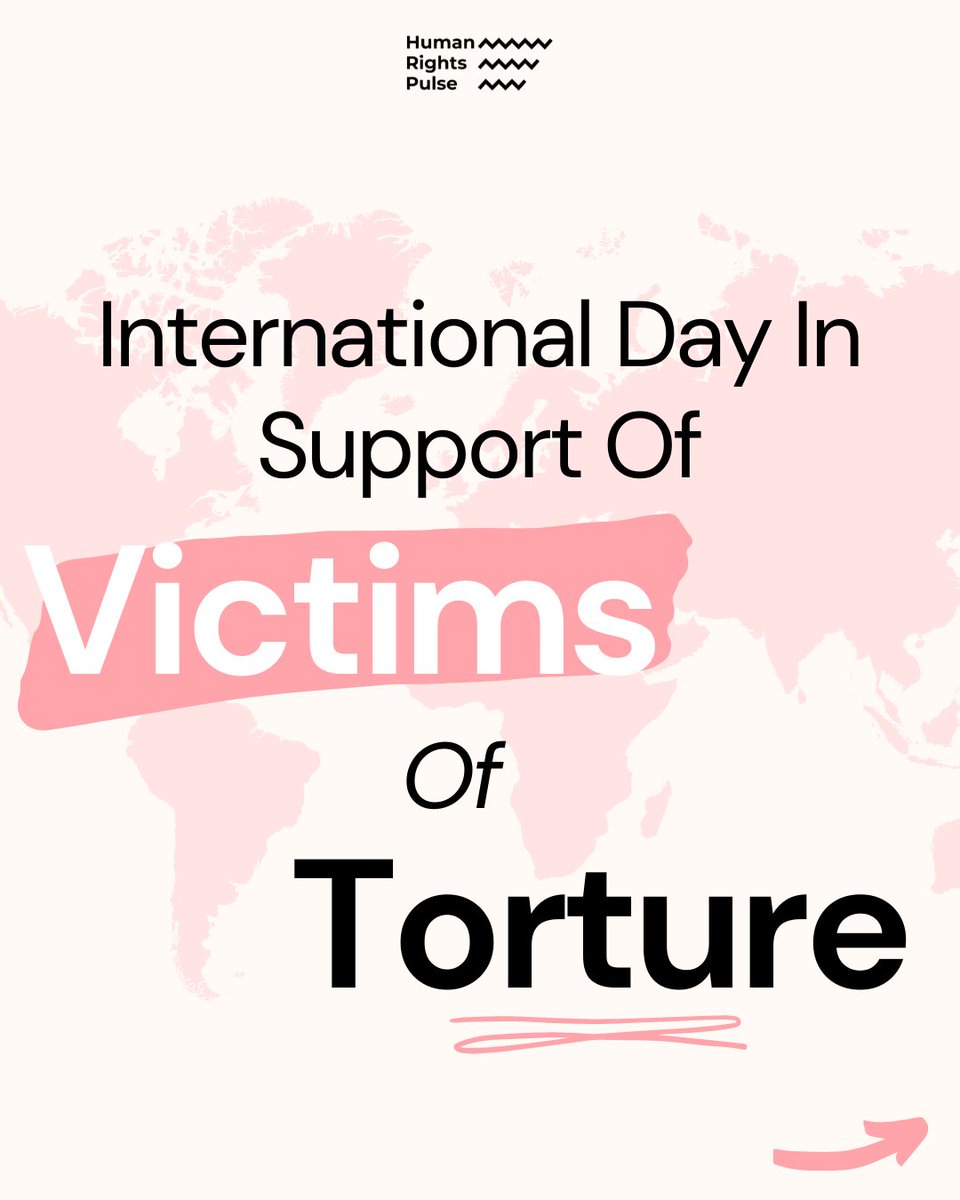 PulseHuman's tweet photo. #Thread
Today is International Day in Support of Victims of Torture.
#IDSVT #IDSVT21 #FreedomFromTorture https://t.co/ZS6rgK50q2