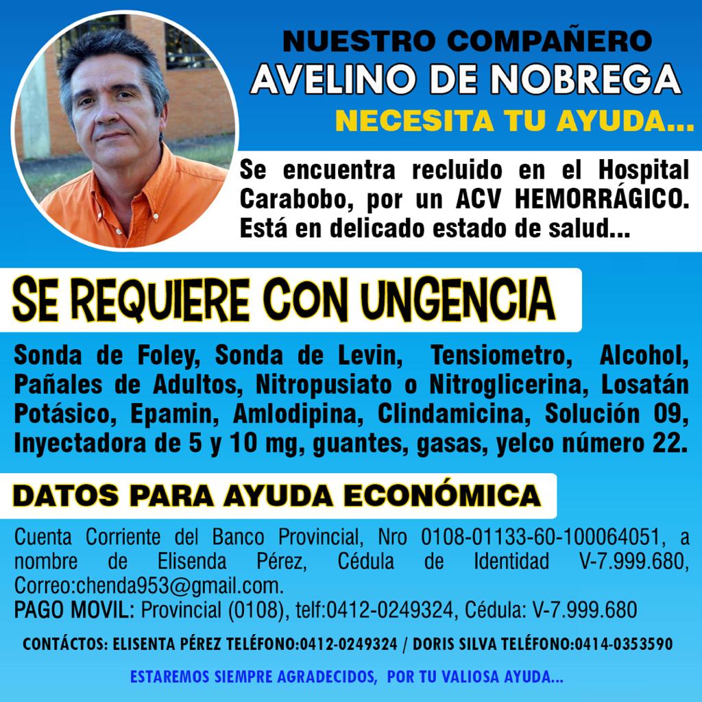 Todo lo que se pueda aportar es necesario. Incluyendo nuestras oraciones por nuestro compañero <a href="/avelden/">Avelino De Nóbrega</a> Avelino de Nobrega. En estado delicado de salud.