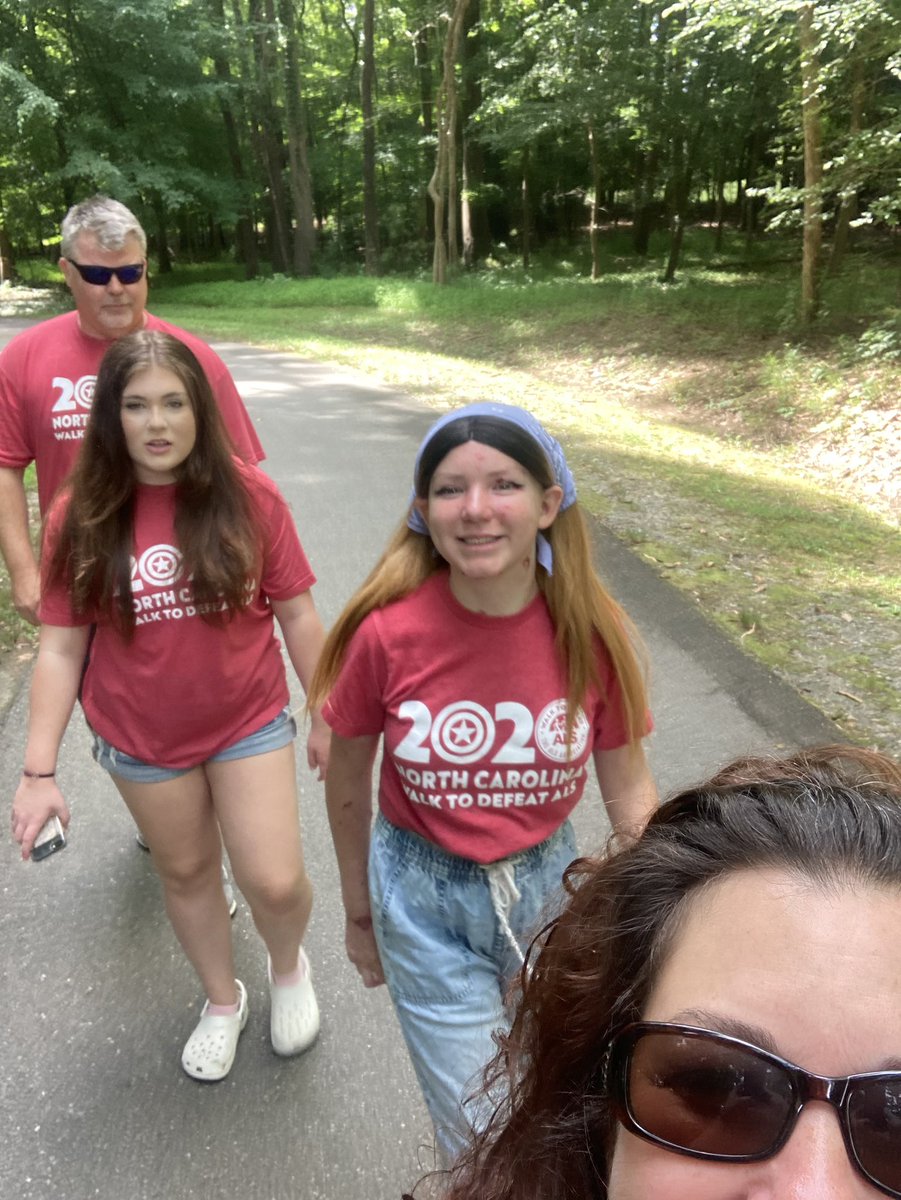 EBMurrays's tweet photo. ALS walk 2021 #teamlew #walkalsnc https://t.co/FKQxNOvEX4